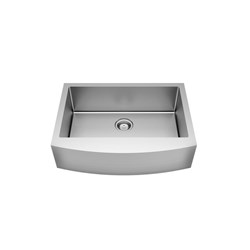 Pekoe&#174; 30 x 22-Inch Stainless Steel Single-Bowl Farmhouse Kitchen Sink ,18SB9302200A075,ASFS