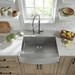 Pekoe&amp;#174; 30 x 22-Inch Stainless Steel Single-Bowl Farmhouse Kitchen Sink - A18SB9302200A075