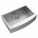 Pekoe&amp;#174; 33 x 22-Inch Stainless Steel Single-Bowl Farmhouse Apron Front Kitchen Sink - A18SB9332200A075