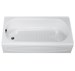New Salem™ 60 x 30-Inch Integral Apron Bathtub With Left-Hand Outlet - A255212020