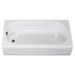 New Salem™ 60 x 30-Inch Integral Apron Bathtub With Left-Hand Outlet - A255212020