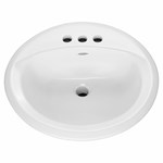 Rondalyn&#174; Drop-In Sink With 4-Inch Centerset ,K2202,K2202WH,K22020,0491019,2202,2202WH,22020,0491019020,220240,K22024WH,ALRWH,ARWH,ALR4WH,AR4WH,ALR4,0491,0491020,0491WH,ASL,ASSRL
