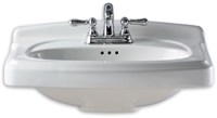 Portsmouth&#174; 8-Inch Widespread Pedestal Sink Top ,5.5510802005551E+28