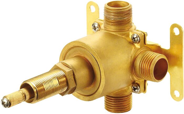 D130500BT BT 1H 3-PORT/2-OUTLET DIVERTER VALVE 1/2 IPS/COPPER SWEAT PORTS 4 POSITION VALVE (PAUSE-A-AB-B) 