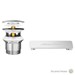 Freestanding Bathtub Overflow Cover and Drain Kit - A1680100295