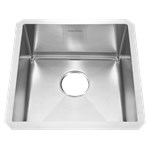 18SB.8171700.075 AMS Stainless Pekoe Welded SB Sink w/ Grid and Waste fitting 18 gauge Undermount (Rack 7302288-4010750A) CAT108,791556101159,791556100886