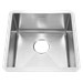 18SB.8171700.075 AMS Stainless Pekoe Welded SB Sink w/ Grid and Waste fitting 18 gauge Undermount (Rack 7302288-4010750A) - A18SB8171700075