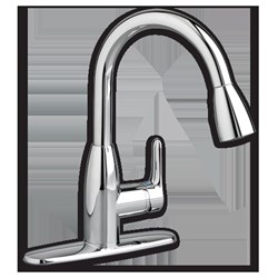 American Standard Colony® Soft Single-Handle Pull-Down Dual-Spray Kitchen Faucet 2.2 GPM/8.3 L/MIN ,