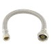 3/8 in. Compression x 7/8 in. Metal Ballcock Nut x 12 in. Braided Polymer Toilet Connector - BRAB112DLMF