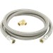 3/8 in. FIP x 3/8 in. Compression x 60 in. Braided Polymer Dishwasher Connector with 3/8 in. Compression Elbow - BRAB160DW6P