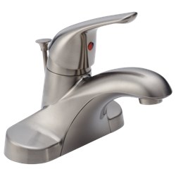 Delta Foundations&#174;: Single Handle Centerset Bathroom Faucet ,