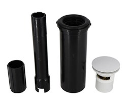 Tub Docking Station – Freestanding Tub Drain Rough-In – Trim Kit with Overflow ,