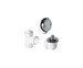 BDWPLTP/PVDBB Economy Lift &amp;amp; Turn Plumber S Half Kit With Two Hole Face Plate Pvc - MPBDWPLTPPVDBB
