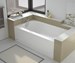 011330300 54 X 30 Steel Kona Left Hand Bath White - BOO0112303