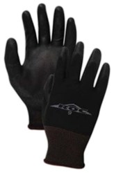 BP16910 Magid Glove &amp; Safety ROC Black Polyester Glove Size 10 ,GLOVE,BG10,GLOVES
