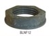 BLNF12 1/2 IPS -14 tpi Flanged Basin Hexed Locknut - BRAHBLNF12
