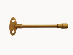 LLK6-14B 1/4 x 6 Log Lighter Key (Cast Brass) ,L75021,LK146,33300890,LLK,LLK6