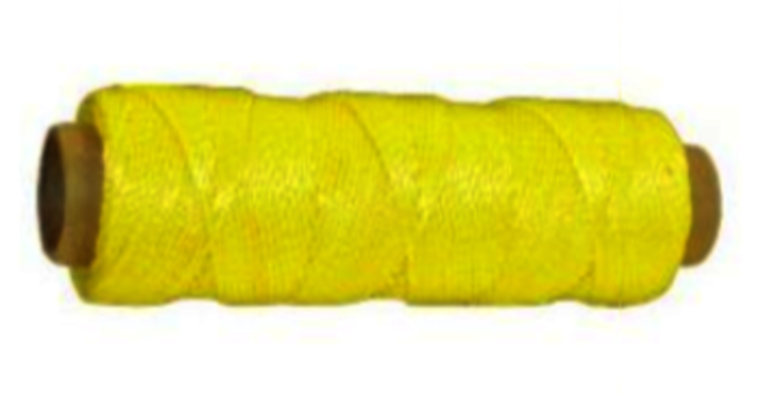 NTY1050 1090 Yellow Twisted Nylon Twine Twine