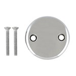 OFP 2-Hole Overflow Face Plate w/ Screws ,4502,1154,RFPT9,T05013,OFP,25032087