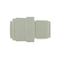 PPA14-14M 1/4 OD x 1/4 MIP Plastic Push-on Male Adapter ,C76877,POMA14