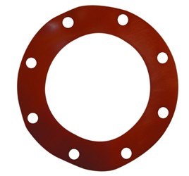 RGFFR4 4 IPS Red Rubber Full Face Gasket 1/6 Thick ,46774135,G51004,RRGN,RRG