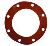 RGFFR4 4 IPS Red Rubber Full Face Gasket 1/6 Thick ,46774135,G51004,RRGN,RRG