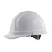 WSH4 White Safety Hat w/ 4 Point Ratchet Suspension - BRAHWSH4
