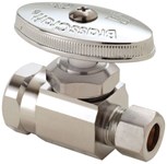 1/2 in. FIP Inlet x 3/8 in. OD Comp Outlet Multi-Turn Straight Valve ,OR12X C,OR12X C,OR12XC,OR12C,OR12,FSS