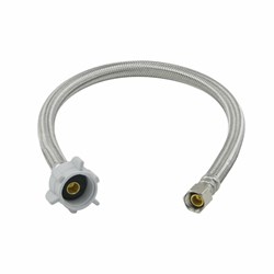 3/8 in. Compression x 7/8 in. Ballcock x 20 in. Length Braided Stainless Steel Toilet Connector ,48090,PLS120DL,PLS120DLF,SST20