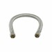 3/8 in. Compression x 3/8 in. Compression x 20 in. Length Braided Stainless Steel Faucet Connector - BRAPLS120KCF
