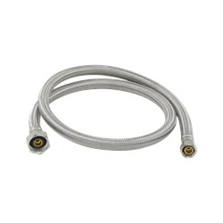 3/8 in. Compression x 1/2 in. FIP x 36 in. Length Braided Stainless Steel Faucet Connector ,PLS1-36A F,PLS136AF,PLS136A,S04205,48008