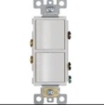 P3RW  3-Function Rocker Switch Wall Control For Bathroom Exhaust Fan ,P3RW