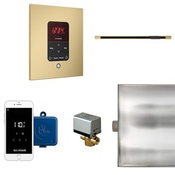 Btlrl1Ssb Mr.Steam Butler Linear Package Includes 1 Itempoplus Square Control In Satin Brass 1 16In Linear Steamhead In Satin Brass 1 Autoflush 1 Condensation Pan 1 Steamlinx For Generator Models Ms90E To Mssuper3E ,