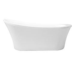 Zeya 65 in. Freestanding Acrylic Tub in Glossy White ,