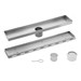 CATI26 Cahaba 26 In Stainless Steel Tile Insert Linear Shower Drain - CAHCATI26