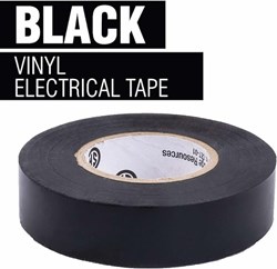 CET-01BLK Electrical Tape Roll Black ,