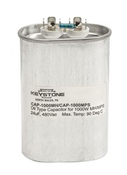 Run Capacitor For 1000W Mh 24 uf 480 Volts Oil Filled ,