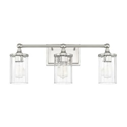 120731PN-423 Capital Lighting 3 Light Sconce ,