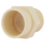 1 CTS CPVC FlowGuard Gold&#174; SDR 11 Male Adapter MIP X S ,VMAG,6100,4136010,520635,H601,VMA1,1 LF CPVC Male Adpt