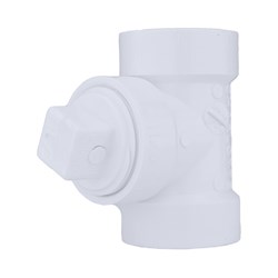 10 DWV CLEANOUT TEE WITH PLUG PVC PIPE FITTING ,1228161194212280