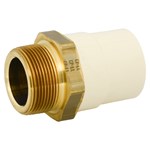 1 1/2 CTS CPVC FlowGuard Gold&#174; LOW LEAD BRASS THREADED MALE ADAPTER CPVC PIPE FITTING ,