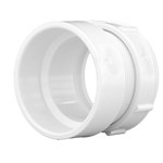 2 DWV HxTUBULARSLIP WITH WASHER AND PLASTIC NUT PVC PIPE FITTING ,61194212484