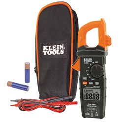 Klein Tools CL600 Digital Clamp Meter, True RMS, AC Auto-Ranging, 600 Amps 92644690143 ,