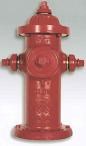3FT0 Fire Hydrant Clow Medallion 5 1/4 Vo 3Way Yellow ,CLOW