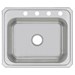Cr25214 20 Gauge Stainless Steel 25X21.25X6.875 Single Bowl Top Mount Kitchen Sink - ELKCR25214
