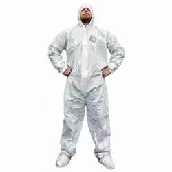 ShuBee Enviroshield Coverall XX-Large hood w/o attached booties ,