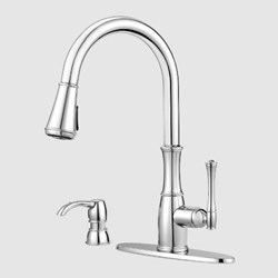 GT529-WH1S Price Pfister Wheaton Stainless Steel Pull-down Kitchen Faucet ,GT529WH1S,38877616826