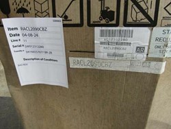 RACL2090CBZ Ruud 7.5 Ton 208/230/3 PH Two Stage A/C Condensing Unit Not Factory Fresh Packaging Status L ,RACL,STAMD316C007