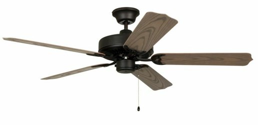 52 in Enduro Ceiling Fan in Aged Bronze Brushed Blades Included ,
