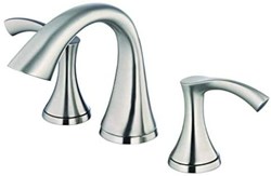 D304222BN Danze Antioch 2H 8 in Widespread Lavatory Faucet w/ 50/50 Touch Down Drain 1.2gpm Brushed Nickel ,719934424027,DNZD304222BN